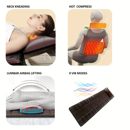 Colchón de masaje con masaje de cuerpo completo: comodidad y relajación en uno