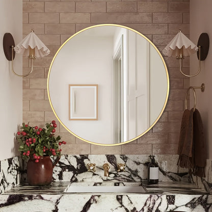Stilsko okruglo zidno ogledalo – Za elegantnu dekoraciju
