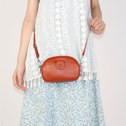 Vintage crossbody torba velikog kapaciteta – Prava koža s više pretinaca