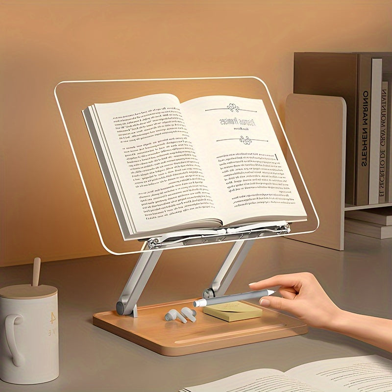 Ergonomski akrilni stalak za čitanje – podesiv i stilski