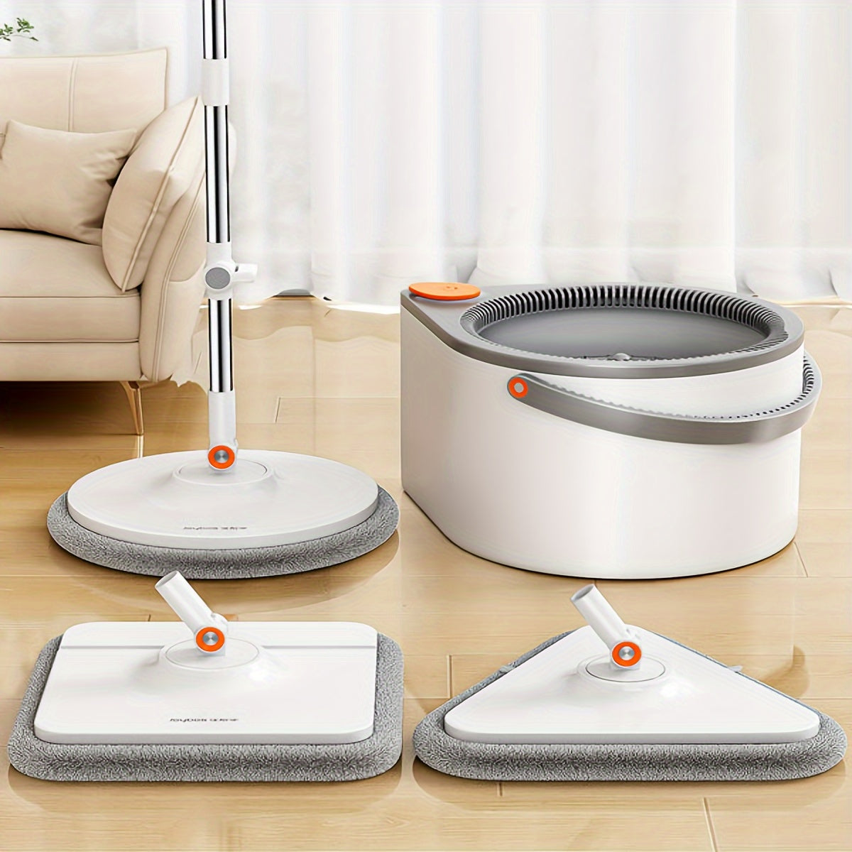 FlexiClean spin mop set – Bez ruku, podesiv i učinkovito čišćenje