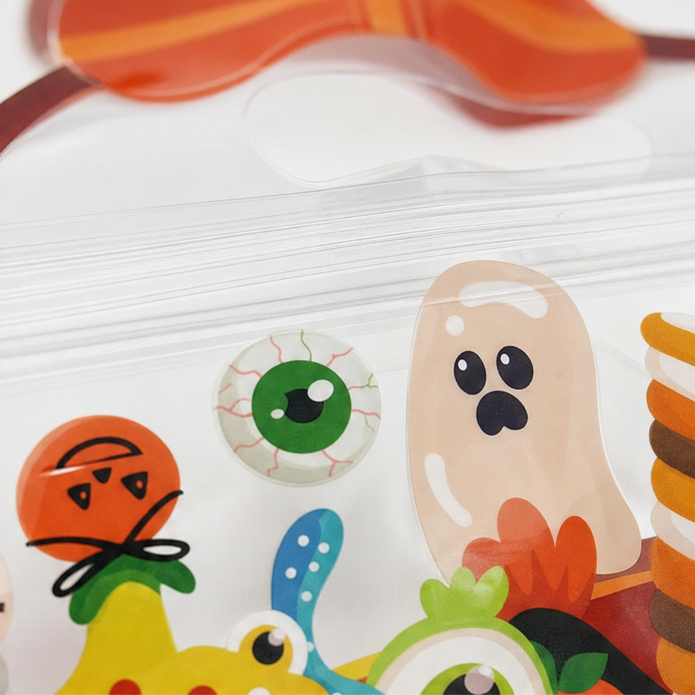 Halloween Geschenktüten mit Kürbis- und Hexenkesselmotiv – 30er Set
