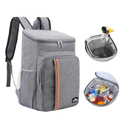 Mochila térmica isolada com forro interior repelente de água