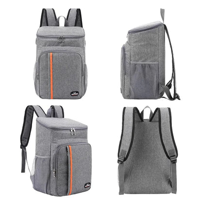 Mochila térmica isolada com forro interior repelente de água