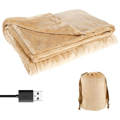 Kuschelige USB-Heizdecke für kalte Tage und Nächte