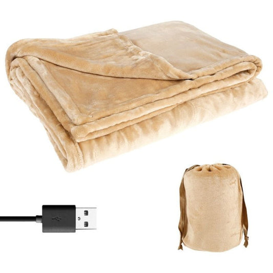 Kuschelige USB-Heizdecke für kalte Tage und Nächte