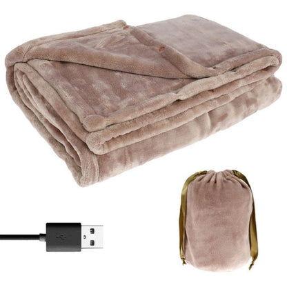 Kuschelige USB-Heizdecke für kalte Tage und Nächte