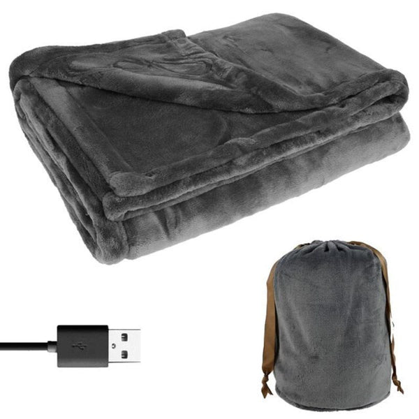 Kuschelige USB-Heizdecke für kalte Tage und Nächte