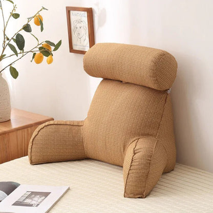 Ergonomisches Lesekissen mit Kopfstütze und Armlehnen