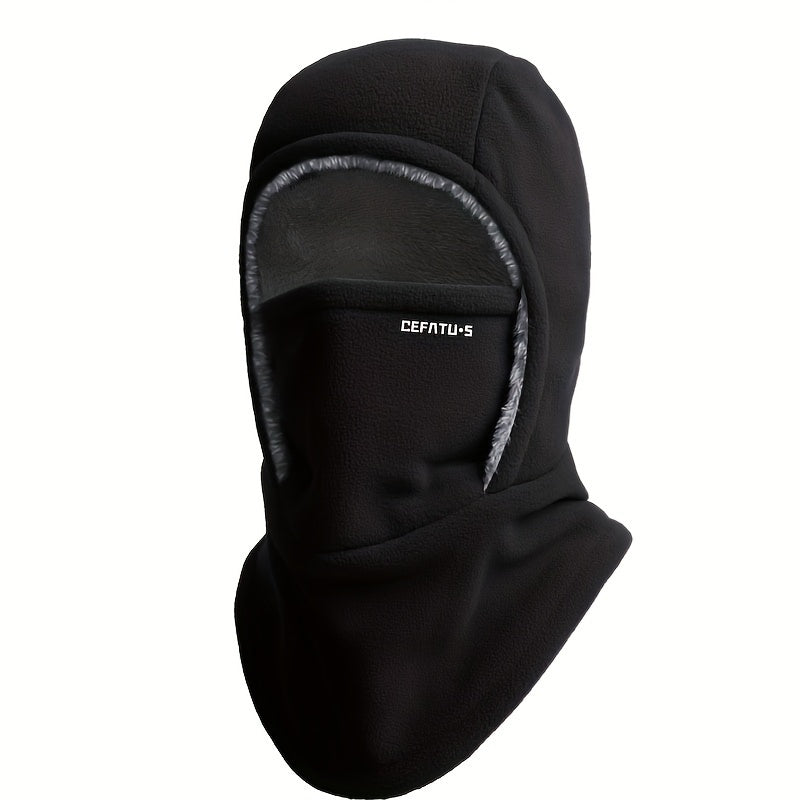 Herren Winter Sturmhaube mit Gesichtsschutz