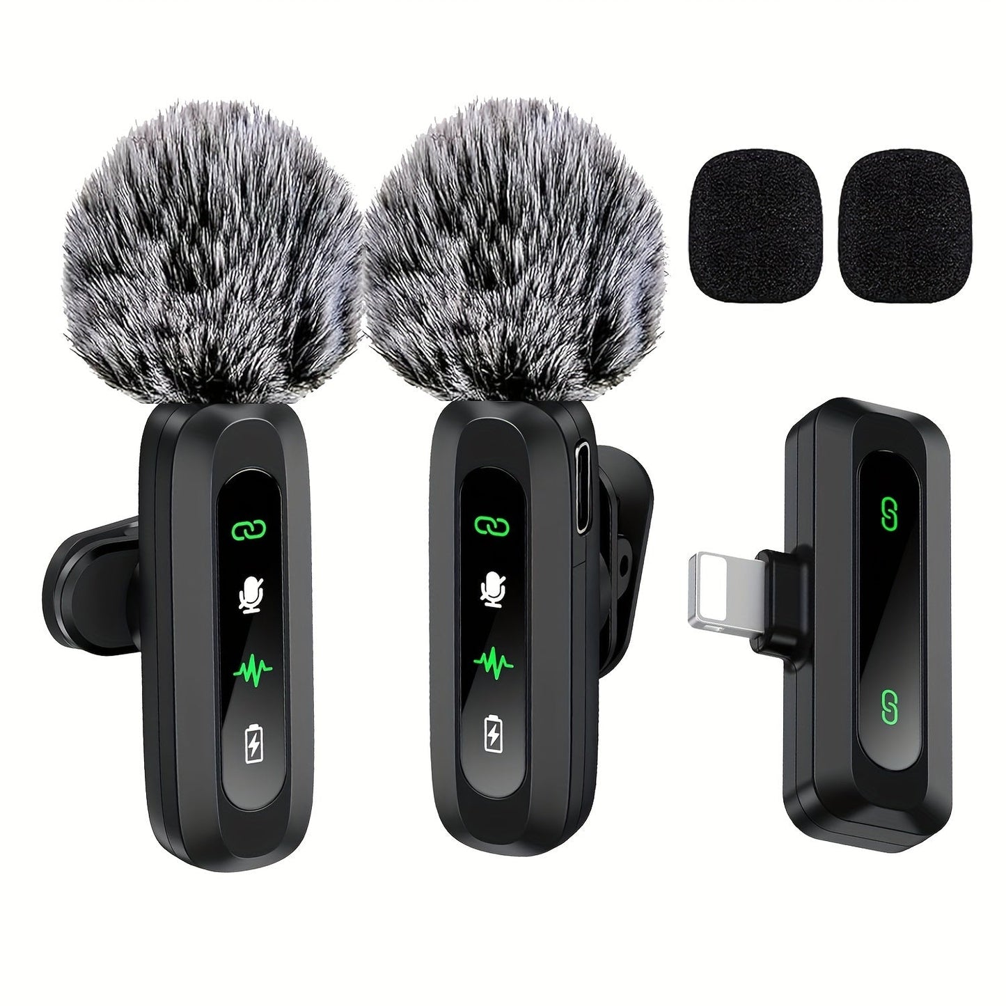Micrófono de solapa inalámbrico SoundClip: para teléfonos inteligentes y tabletas