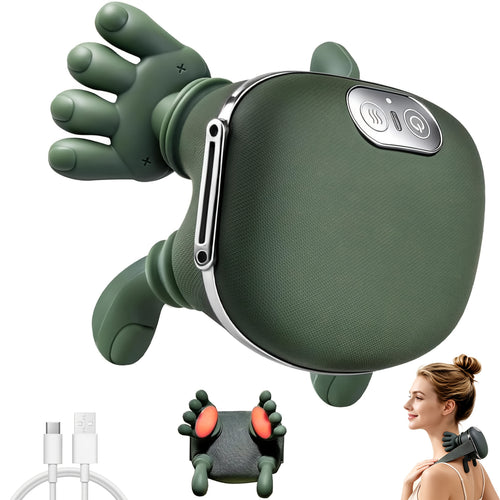 Masajeador eléctrico para cuello y hombros con función de calor