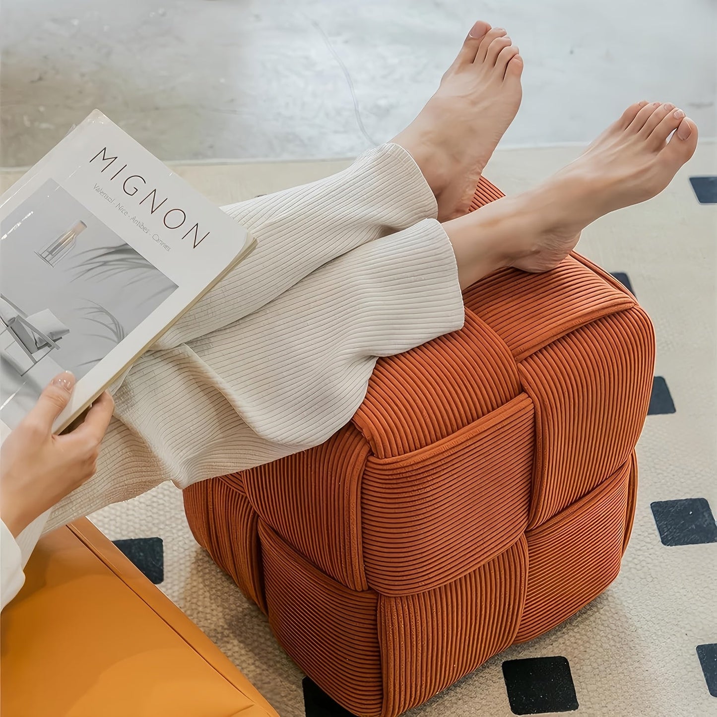CordyCube otomanski tabure – Moderan dizajn i udobnost u jednom
