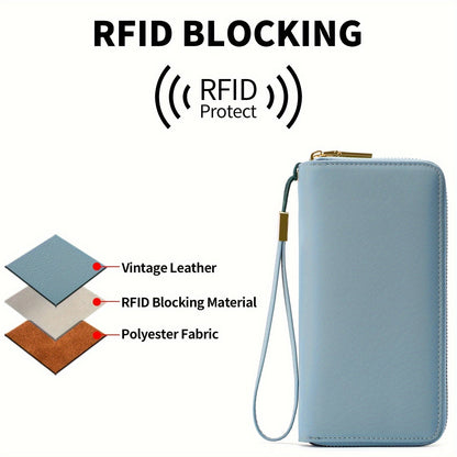 Cartera larga SecureHold: funcional y segura contra RFID