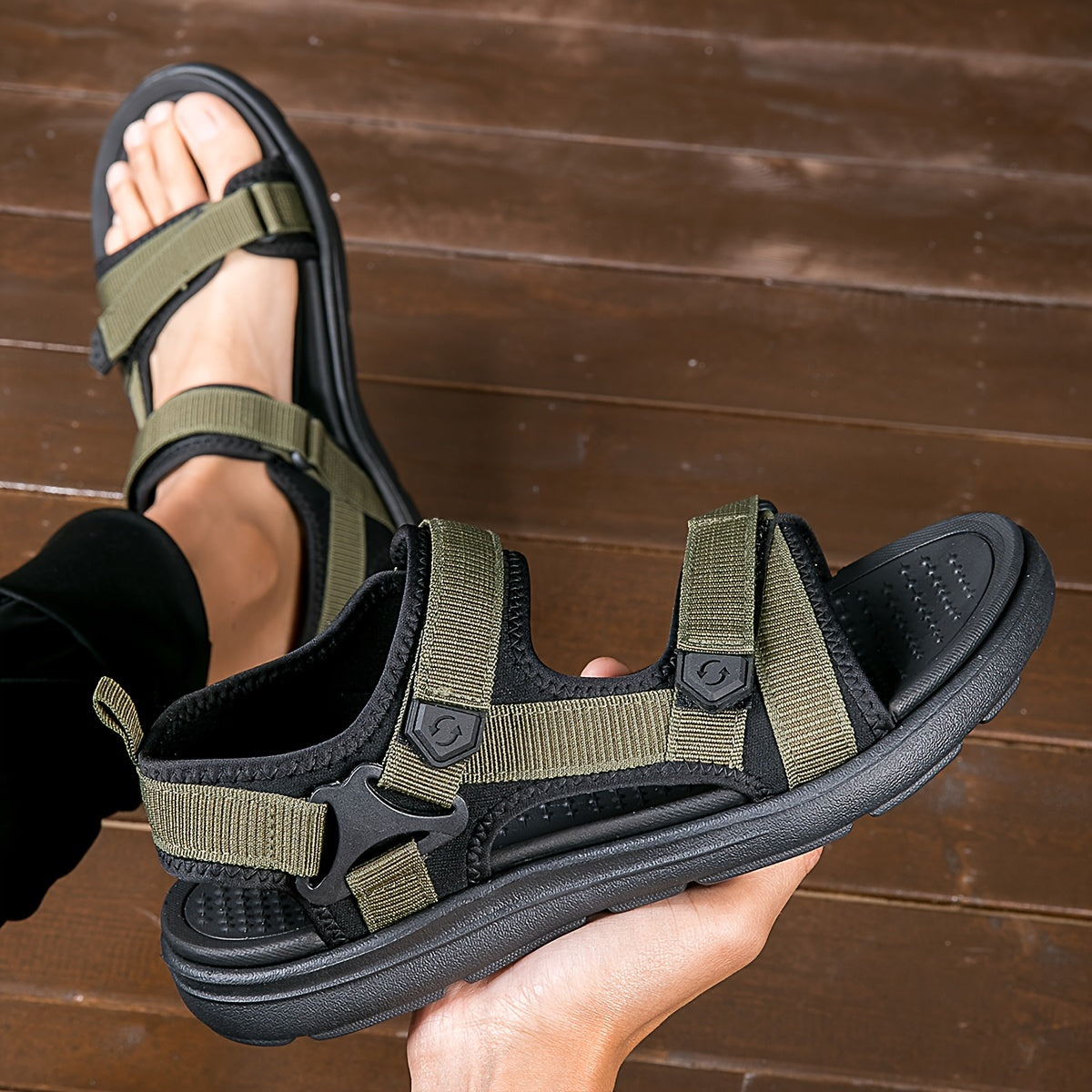 TrailVent prozračne muške sandale – Udoban grip za vanjsku upotrebu