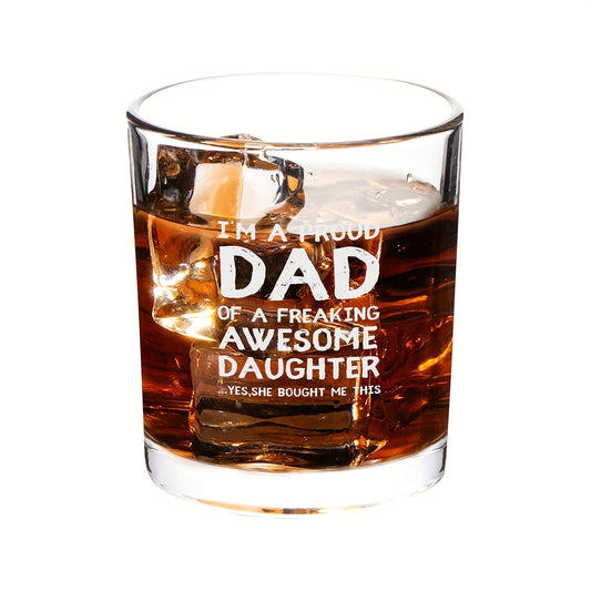 Vaso de whisky para el Día del Padre: elegante y funcional