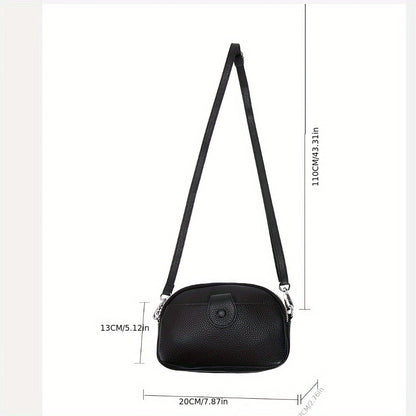 Vintage crossbody torba velikog kapaciteta – Prava koža s više pretinaca