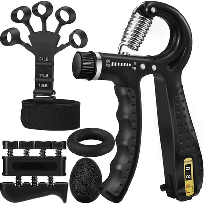 PowerGrip Set za Trening Ruku – 5-u-1 za Jake Ruke i Podlaktice