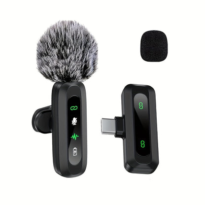 Micrófono de solapa inalámbrico SoundClip: para teléfonos inteligentes y tabletas