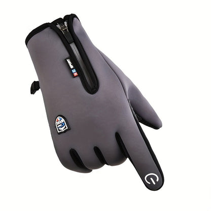 Beheizbare Touchscreen-Handschuhe mit USB-Anschluss für Winteraktivitäten