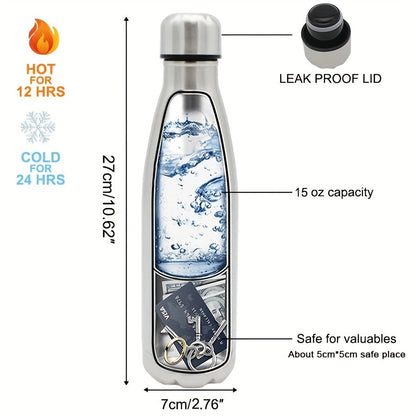 SafeHydrate boca za vodu – inovativna s tajnim pretincem za vrijedne stvari