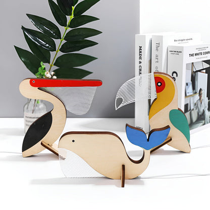 Lámpara de mesa LED con motivo de animal para la habitación infantil