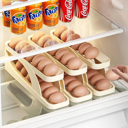 SmartEgg – Práctico porta huevos con función de rodadura