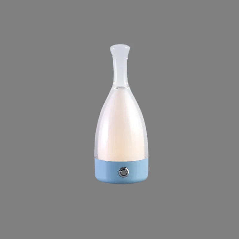 Linterna LED recargable con luz blanca cálida