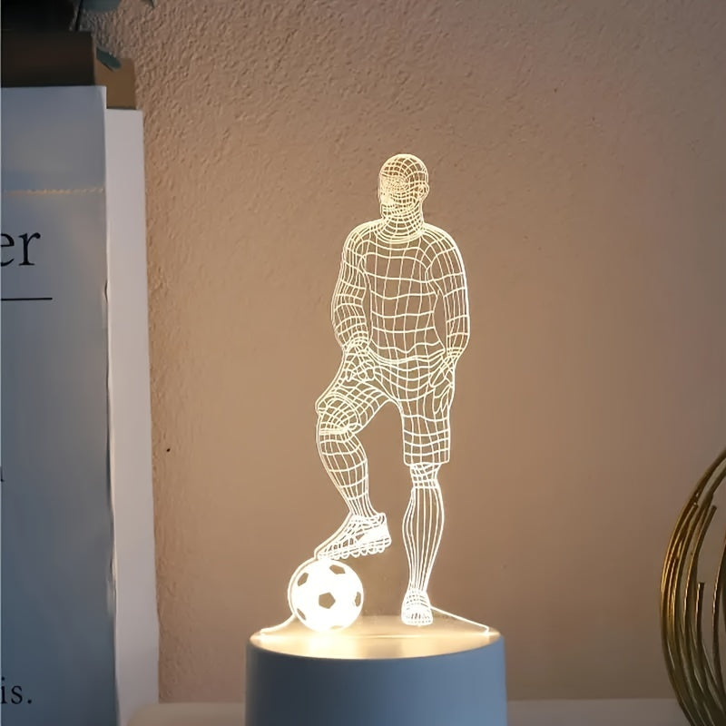 Nogometna 3D lampa – Za sportsku atmosferu