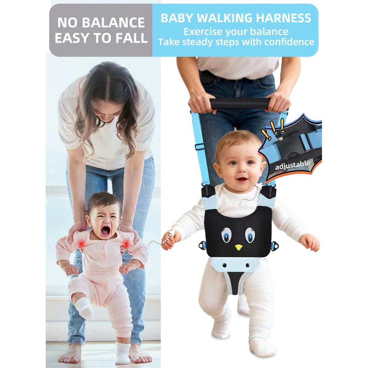 Andador ajustable para bebés
