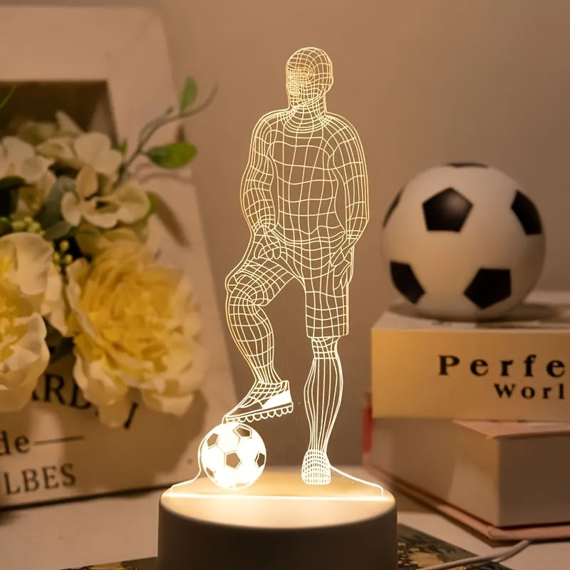 Nogometna 3D lampa – Za sportsku atmosferu