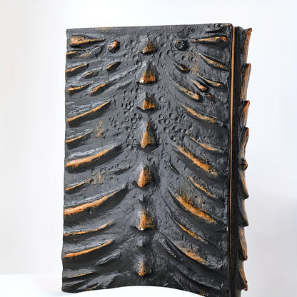 Cuaderno de fantasía con ojo de dragón: robusto y elegante