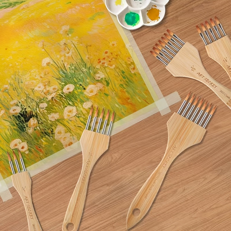 ArtSecret set češljeva s višestrukim zubcima – kreativan i svestran za slikanje