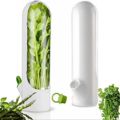 Recipiente de frescura para hierbas y verduras