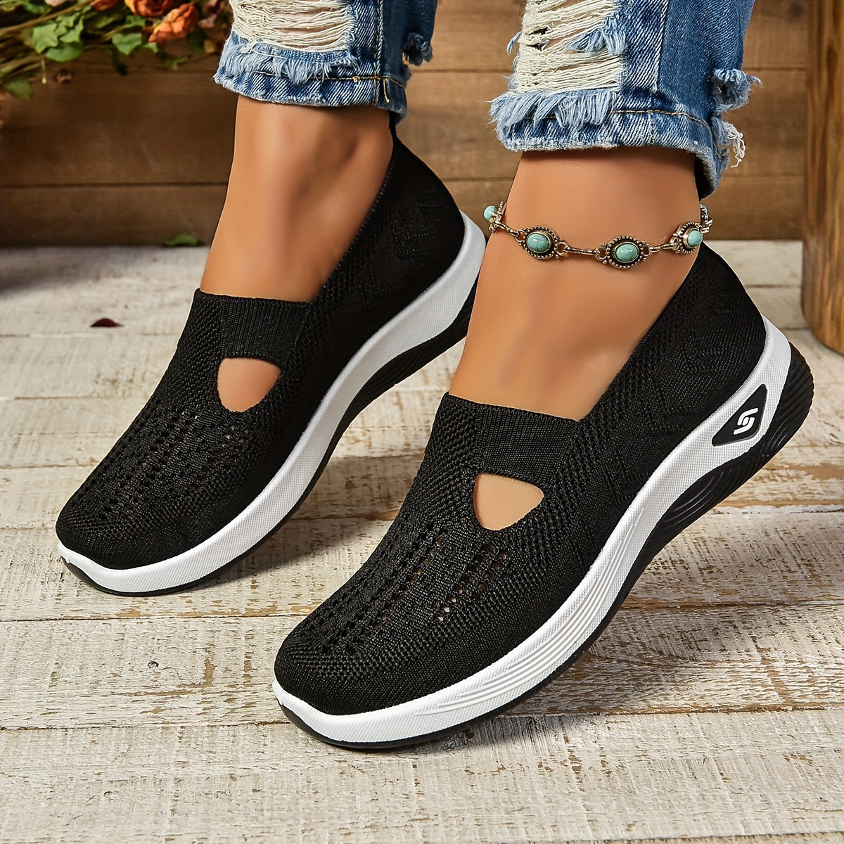 Sense – Ležerne prozračne slip-on tenisice