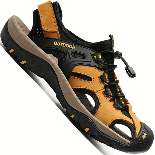 Sandalias de pescador de piel premium para hombre: cómodas y duraderas