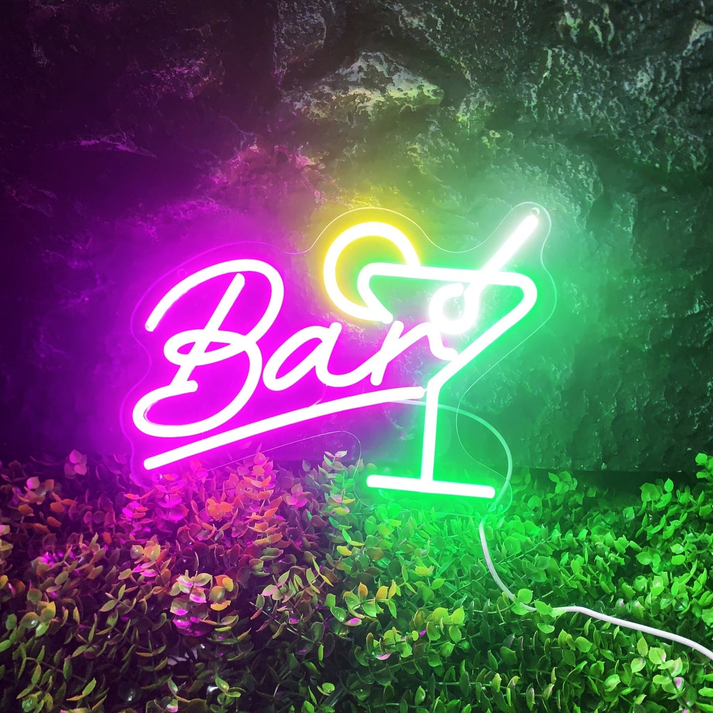 Prigušivi LED neonski bar znak – USB napajanje s prigušivačem