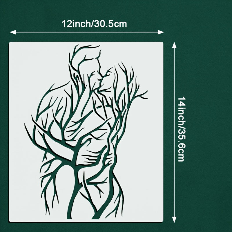 LoveTree šablona – kreativna i svestrana za DIY umjetnost
