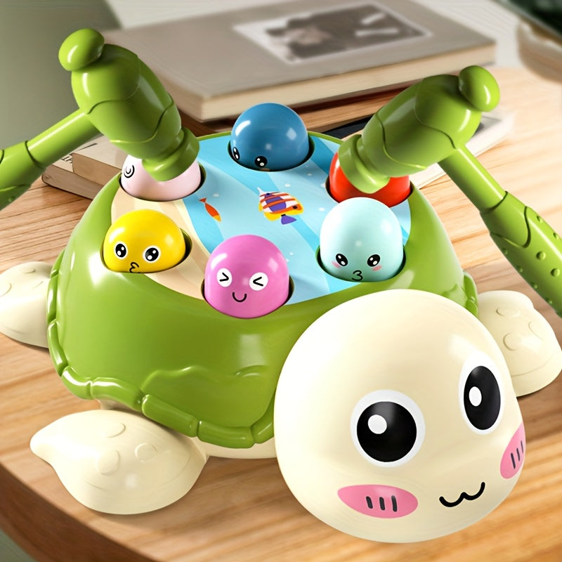 Interaktives Schildkröten-Hammerspiel für Kinder