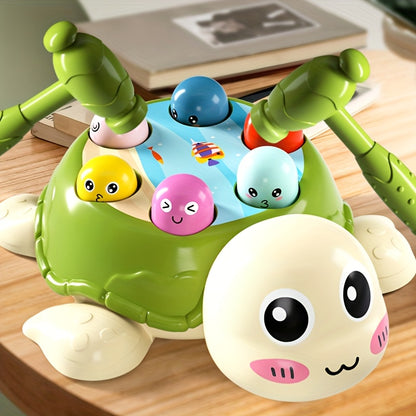 Interaktives Schildkröten-Hammerspiel für Kinder