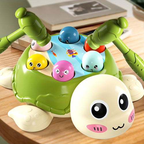 Interaktives Schildkröten-Hammerspiel für Kinder