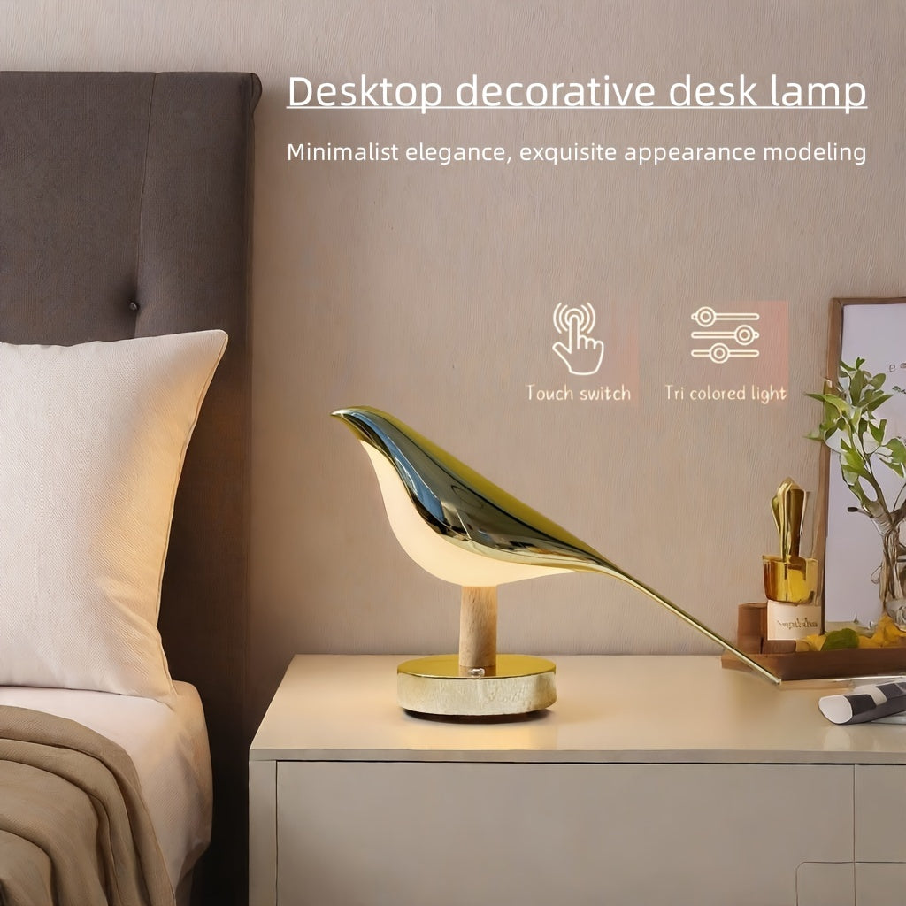 LED lampa u obliku ptice – Elegancija i mir u svakom prostoru
