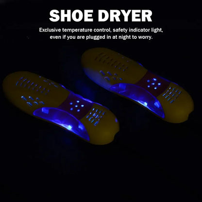 Secador elétrico de calçado para sapatos e luvas