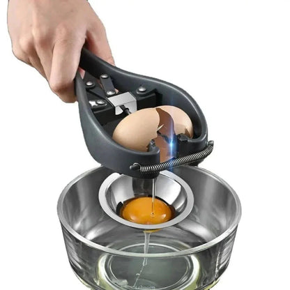 Abridor de ovos para abrir e separar ovos de forma limpa
