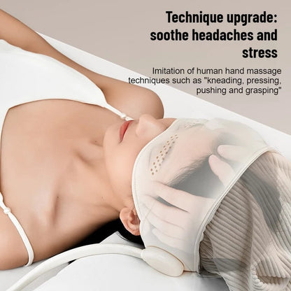 Elektrisches Kopf- und Augenmassagegerät mit Wärmefunktion