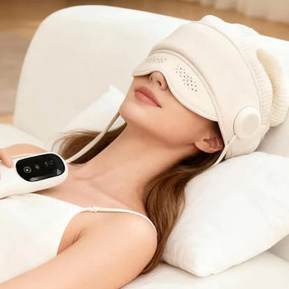 Elektrisches Kopf- und Augenmassagegerät mit Wärmefunktion