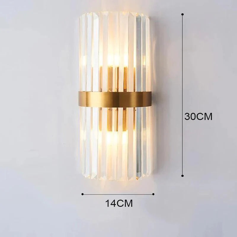 Moderne LED Wandlampe mit Stabdesign