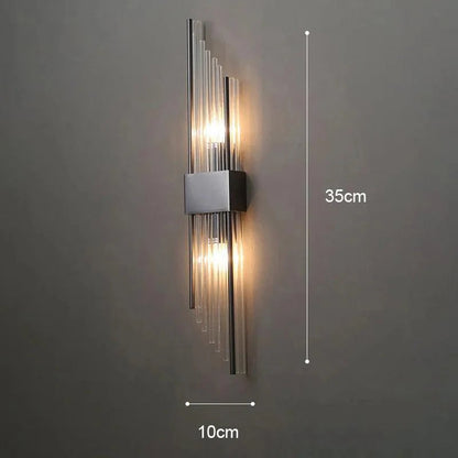 Moderne LED Wandlampe mit Stabdesign