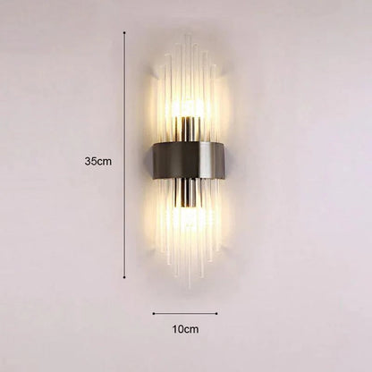 Moderne LED Wandlampe mit Stabdesign
