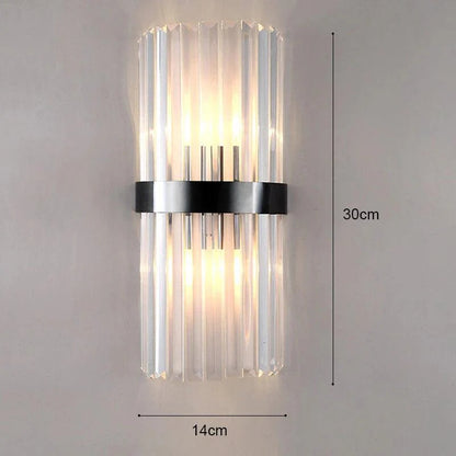 Moderne LED Wandlampe mit Stabdesign